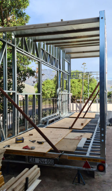 Light steel frame construction